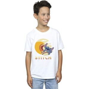 Disney Boy's Lilo & Stitch Summer Waves T-Shirt in White Size: 5-6 Years White 5-6 Years Disney Boy's Lilo & Stitch Summer Waves T-Shirt in White Size: 5-6 Years White 5-6 Years