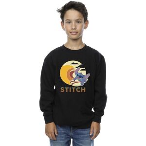Disney Boy's Lilo & Stitch Summer Waves Sweatshirt in Black Size: 5-6 Years Black 5-6 Years Disney Boy's Lilo & Stitch Summer Waves Sweatshirt in Black Size: 5-6 Years Black 5-6 Years