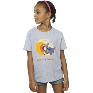 Disney Girl's Lilo & Stitch Summer Waves Cotton T-Shirt in Grey Size: 9 Years Grey 9 Years Disney Girl's Lilo & Stitch Summer Waves Cotton T-Shirt in Grey Size: 9 Years Grey 9 Years