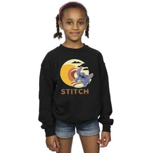 Disney Girl's Lilo & Stitch Summer Waves Sweatshirt in Black Size: 3-4 Years Black 3-4 Years Disney Girl's Lilo & Stitch Summer Waves Sweatshirt in Black Size: 3-4 Years Black 3-4 Years