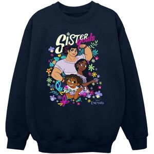 Disney Girl's Encanto Sister Goals Sweatshirt in Navy Size: 3-4 Years Navy 3-4 Years Disney Girl's Encanto Sister Goals Sweatshirt in Navy Size: 3-4 Years Navy 3-4 Years