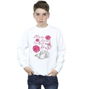 Disney Boy's Lady & The Tramp Mum Hugs Sweatshirt in White Size: 5-6 Years White 5-6 Years Disney Boy's Lady & The Tramp Mum Hugs Sweatshirt in White Size: 5-6 Years White 5-6 Years