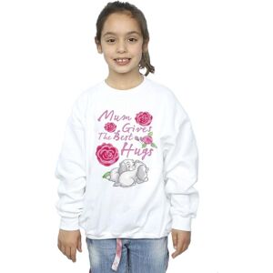 Disney Girl's Lady & The Tramp Mum Hugs Sweatshirt in White Size: 5-6 Years White 5-6 Years Disney Girl's Lady & The Tramp Mum Hugs Sweatshirt in White Size: 5-6 Years White 5-6 Years