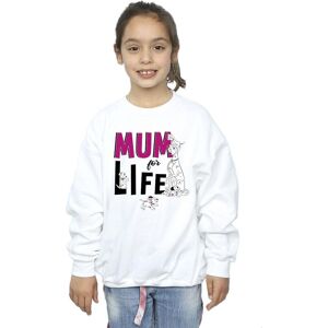 Disney Girl's 101 Dalmatians Mum For Life Sweatshirt in White Size: 7-8 Years White 7-8 Years Disney Girl's 101 Dalmatians Mum For Life Sweatshirt in White Size: 7-8 Years White 7-8 Years