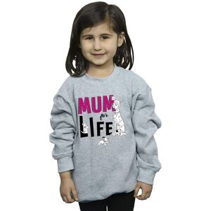 Disney Girl's 101 Dalmatians Mum For Life Sweatshirt in Grey Size: 7-8 Years Grey 7-8 Years Disney Girl's 101 Dalmatians Mum For Life Sweatshirt in Grey Size: 7-8 Years Grey 7-8 Years
