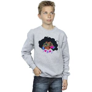 Disney Boy's Encanto Mirabel Kiss Sweatshirt in Grey Size: 9 Years Grey 9 Years Disney Boy's Encanto Mirabel Kiss Sweatshirt in Grey Size: 9 Years Grey 9 Years