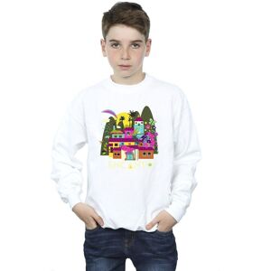 Disney Boy's Encanto Many Houses Sweatshirt in White Size: 7-8 Years White 7-8 Years Disney Boy's Encanto Many Houses Sweatshirt in White Size: 7-8 Years White 7-8 Years