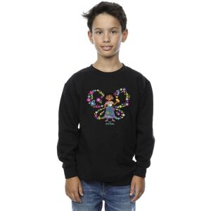 Disney Boy's Encanto Mirabel Butterfly Sweatshirt in Black Size: 3-4 Years Black 3-4 Years Disney Boy's Encanto Mirabel Butterfly Sweatshirt in Black Size: 3-4 Years Black 3-4 Years