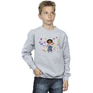 Disney Boy's Encanto Mirabel Butterfly Sweatshirt in Grey Size: 9 Years Grey 9 Years Disney Boy's Encanto Mirabel Butterfly Sweatshirt in Grey Size: 9 Years Grey 9 Years