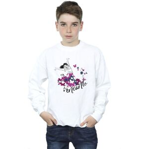 Disney Boy's Encanto Mirabel Flower Sweatshirt in White Size: 7-8 Years White 7-8 Years Disney Boy's Encanto Mirabel Flower Sweatshirt in White Size: 7-8 Years White 7-8 Years