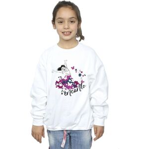 Disney Girl's Encanto Mirabel Flower Sweatshirt in White Size: 7-8 Years White 7-8 Years Disney Girl's Encanto Mirabel Flower Sweatshirt in White Size: 7-8 Years White 7-8 Years