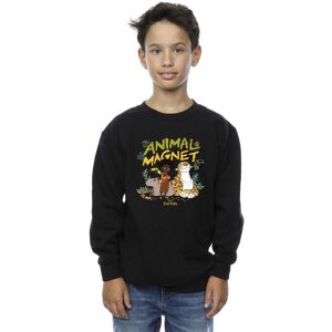 Disney Boy's Encanto Animal Magnet Sweatshirt in Black Size: 7-8 Years Black 7-8 Years Disney Boy's Encanto Animal Magnet Sweatshirt in Black Size: 7-8 Years Black 7-8 Years