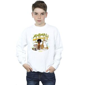 Disney Boy's Encanto Animal Magnet Sweatshirt in White Size: 9 Years White 9 Years Disney Boy's Encanto Animal Magnet Sweatshirt in White Size: 9 Years White 9 Years