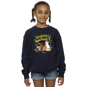 Disney Girl's Encanto Animal Magnet Sweatshirt in Navy Size: 12-13 Years Navy 12-13 Years Disney Girl's Encanto Animal Magnet Sweatshirt in Navy Size: 12-13 Years Navy 12-13 Years