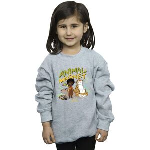 Disney Girl's Encanto Animal Magnet Sweatshirt in Grey Size: 12-13 Years Grey 12-13 Years Disney Girl's Encanto Animal Magnet Sweatshirt in Grey Size: 12-13 Years Grey 12-13 Years