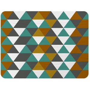 Benjamin Tate Design Autumn Geometric Triangles Blanket in Natural Size: 120 cm x 150 cm Natural 120 cm x 150 cm Benjamin Tate Design Autumn Geometric Triangles Blanket in Natural Size: 120 cm x 150 cm Natural 120 cm x 150 cm