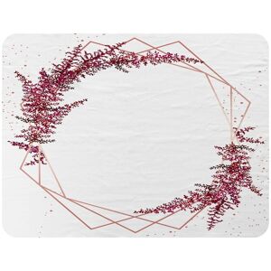 Benjamin Tate Design Pink Flower & Geometric Shapes Blanket in Natural Size: 120 cm x 150 cm Natural 120 cm x 150 cm Benjamin Tate Design Pink Flower & Geometric Shapes Blanket in Natural Size: 120 cm x 150 cm Natural 120 cm x 150 cm