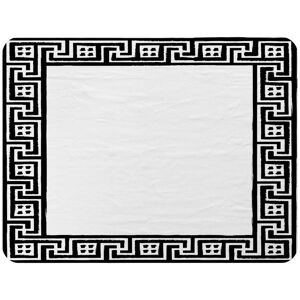 Benjamin Tate Design Greek Traditional Meandor Blanket in Natural Size: 120 cm x 150 cm Natural 120 cm x 150 cm Benjamin Tate Design Greek Traditional Meandor Blanket in Natural Size: 120 cm x 150 cm Natural 120 cm x 150 cm
