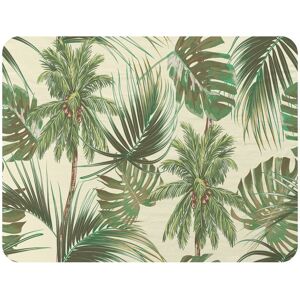 Benjamin Tate Design Tropical Leaves On Yellow Blanket in Natural Size: 120 cm x 150 cm Natural 120 cm x 150 cm Benjamin Tate Design Tropical Leaves On Yellow Blanket in Natural Size: 120 cm x 150 cm Natural 120 cm x 150 cm