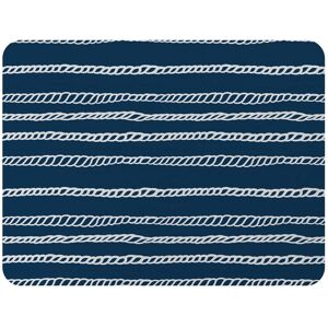 Benjamin Tate Design White Rope Blanket in Natural Size: 120 cm x 150 cm Natural 120 cm x 150 cm Benjamin Tate Design White Rope Blanket in Natural Size: 120 cm x 150 cm Natural 120 cm x 150 cm