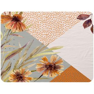 Benjamin Tate Design Autumn Geometric Shapes & Flowers Blanket in Natural Size: 120 cm x 150 cm Natural 120 cm x 150 cm Benjamin Tate Design Autumn Geometric Shapes & Flowers Blanket in Natural Size: 120 cm x 150 cm Natural 120 cm x 150 cm
