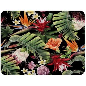Benjamin Tate Design Tropical Flowers & Plant Leaves Blanket in Natural Size: 120 cm x 150 cm Natural 120 cm x 150 cm Benjamin Tate Design Tropical Flowers & Plant Leaves Blanket in Natural Size: 120 cm x 150 cm Natural 120 cm x 150 cm