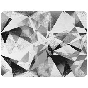 Benjamin Tate Design Black & White Geometric Grunge Pattern Blanket in Natural Size: 120 cm x 150 cm Natural 120 cm x 150 cm Benjamin Tate Design Black & White Geometric Grunge Pattern Blanket in Natural Size: 120 cm x 150 cm Natural 120 cm x 150 cm