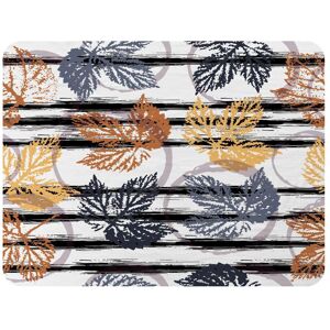 Benjamin Tate Design Cute Autumn Leaves Blanket in Natural Size: 120 cm x 150 cm Natural 120 cm x 150 cm Benjamin Tate Design Cute Autumn Leaves Blanket in Natural Size: 120 cm x 150 cm Natural 120 cm x 150 cm