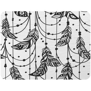 Benjamin Tate Design Hand Drawn Bohemian Chic Style Blanket in Natural Size: 120 cm x 150 cm Natural 120 cm x 150 cm Benjamin Tate Design Hand Drawn Bohemian Chic Style Blanket in Natural Size: 120 cm x 150 cm Natural 120 cm x 150 cm