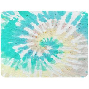 Benjamin Tate Design Tie Dye Pattern Shibori Print Blanket in Natural Size: 120 cm x 150 cm Natural 120 cm x 150 cm Benjamin Tate Design Tie Dye Pattern Shibori Print Blanket in Natural Size: 120 cm x 150 cm Natural 120 cm x 150 cm