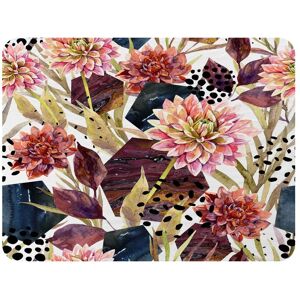 Benjamin Tate Design Autumn Watercolor Floral Arrangement Blanket in Natural Size: 120 cm x 150 cm Natural 120 cm x 150 cm Benjamin Tate Design Autumn Watercolor Floral Arrangement Blanket in Natural Size: 120 cm x 150 cm Natural 120 cm x 150 cm