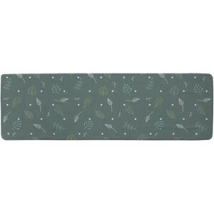 Benjamin Tate Design Hand Drawn Leaves Runner Rug in Natural Size: 67 cm x 230 cm Natural 67 cm x 230 cm Benjamin Tate Design Hand Drawn Leaves Runner Rug in Natural Size: 67 cm x 230 cm Natural 67 cm x 230 cm