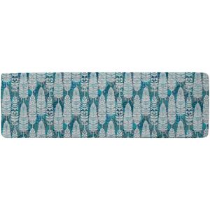 Benjamin Tate Design Tribal Art Animal Runner Rug in Natural Size: 67 cm x 230 cm Natural 67 cm x 230 cm Benjamin Tate Design Tribal Art Animal Runner Rug in Natural Size: 67 cm x 230 cm Natural 67 cm x 230 cm