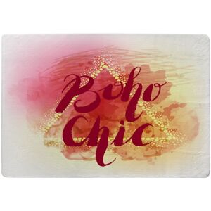 Benjamin Tate Design Boho Chic Lettering Rug in Natural Size: Large Natural Large Benjamin Tate Design Boho Chic Lettering Rug in Natural Size: Large Natural Large