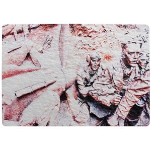 Benjamin Tate Design Getting Ready Battle Of Britain Rug in Natural Size: Large Natural Large Benjamin Tate Design Getting Ready Battle Of Britain Rug in Natural Size: Large Natural Large