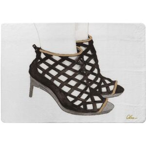 Benjamin Tate Design These Shoes Are Made For Walking Rug in Natural Size: Large Natural Large Benjamin Tate Design These Shoes Are Made For Walking Rug in Natural Size: Large Natural Large