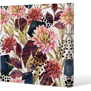 Benjamin Tate Design Autumn watercolor floral arrangement (Canvas Print) / 46 x 46 x 4cm in Natural Size: 46 x 46 x 4 cm Natural 46 x 46 x 4 cm Benjamin Tate Design Autumn watercolor floral arrangement (Canvas Print) / 46 x 46 x 4cm in Natural Size: 46 x 46 x 4 cm Natural 46 x 46 x 4 cm