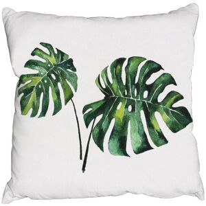 Benjamin Tate Design Cushions - Twin Tropical Leaves (Cushion) Multicolor Benjamin Tate Design Cushions - Twin Tropical Leaves (Cushion) Multicolor