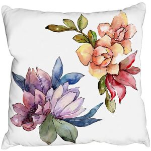 Benjamin Tate Design Cushions - Rainbow Flowers (Cushion) Multicolor Benjamin Tate Design Cushions - Rainbow Flowers (Cushion) Multicolor