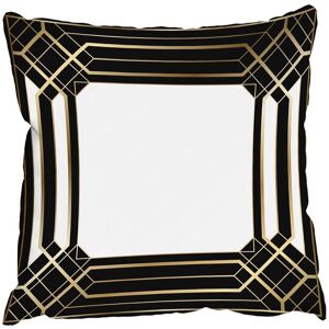Benjamin Tate Design Cushions - Art Deco Black Frame (Cushion) Multicolor Benjamin Tate Design Cushions - Art Deco Black Frame (Cushion) Multicolor
