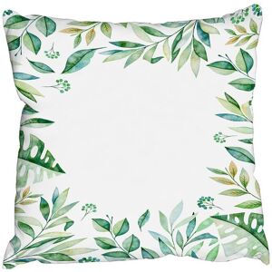 Benjamin Tate Design Cushions - Light Botanical Leaves (Cushion) Multicolor Benjamin Tate Design Cushions - Light Botanical Leaves (Cushion) Multicolor