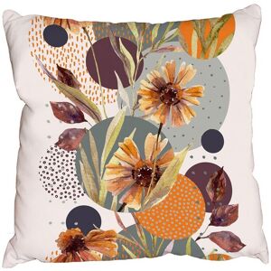 Benjamin Tate Design Cushions - Watercolor flowers & leaves (Cushion) Multicolor Benjamin Tate Design Cushions - Watercolor flowers & leaves (Cushion) Multicolor