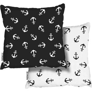 Benjamin Tate Design Black & White Anchor Collection (Cushion) Multicolor Benjamin Tate Design Black & White Anchor Collection (Cushion) Multicolor