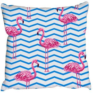Benjamin Tate Design Flamingos & Geometrics Collection (Cushion) Multicolor Benjamin Tate Design Flamingos & Geometrics Collection (Cushion) Multicolor