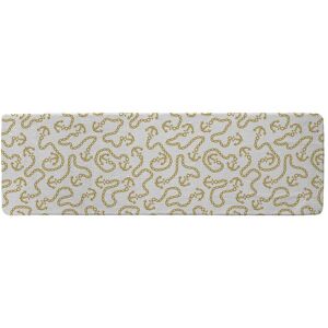 Benjamin Tate Design Anchor & Chains Runner Rug in Natural Size: 67 cm x 230 cm Natural 67 cm x 230 cm Benjamin Tate Design Anchor & Chains Runner Rug in Natural Size: 67 cm x 230 cm Natural 67 cm x 230 cm