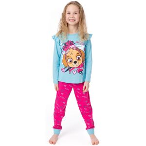 Paw Patrol Girl's Kids Long Sleeve Long Leg Pyjama Set (Girls Blue) in Blue Size: 5-6 Years Blue 5-6 Years Paw Patrol Girl's Kids Long Sleeve Long Leg Pyjama Set (Girls Blue) in Blue Size: 5-6 Years Blue 5-6 Years