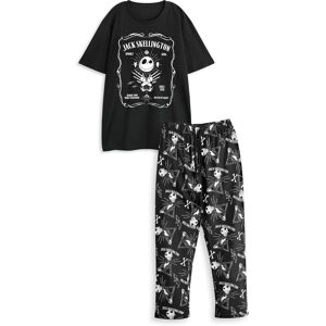 Disney Men's Adult Short Sleeve Long Leg Pyjama Set (Mens Black) in Black Size: 2XL Black 2XL Disney Men's Adult Short Sleeve Long Leg Pyjama Set (Mens Black) in Black Size: 2XL Black 2XL