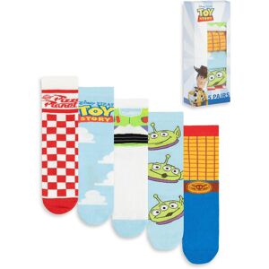 Disney Adult Calf Socks Set of 5 (Unisex Multicoloured) Size: 7-11 Multicolor 7-11 Disney Adult Calf Socks Set of 5 (Unisex Multicoloured) Size: 7-11 Multicolor 7-11