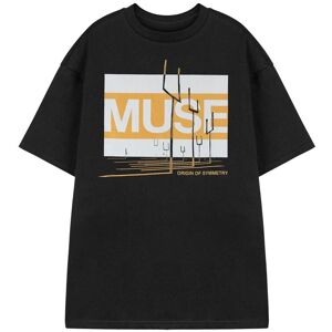 Muse Short Sleeved T-Shirt (Adult Black) in Black Size: Small Black S Muse Short Sleeved T-Shirt (Adult Black) in Black Size: Small Black S