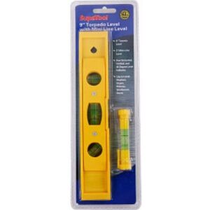 SupaTool Mini Spirit Level in Yellow Yellow SupaTool Mini Spirit Level in Yellow Yellow